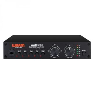 Warm Audio WA12 MK II Discrete Microphone Preamp Black
